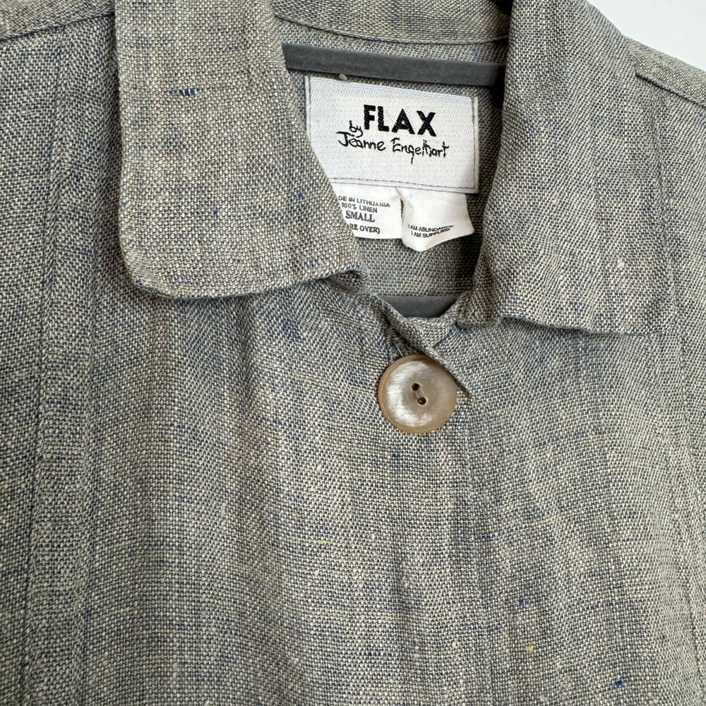Flax Linen Button-Up - Picture 4 of 7